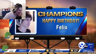 Throwback Video: News Anchors Wishing xQc a Happy Birthday