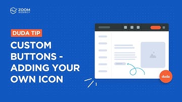 Duda Website Builder Tip: Custom Buttons - Adding Your Own Icon
