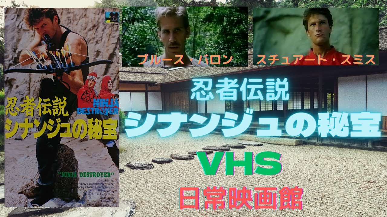 レア作品！香港映画】忍者伝説 シナンジュの秘宝(NINJA DESTROYER末日 