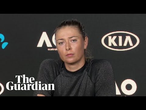 Maria Sharapova rebuffs questions on meldonium and booing after Australian Open exit