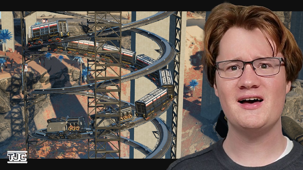 Der KRASSISTE BAHNHOF, den ich je gebaut habe! Aus KOHLE wird DIAMANT 😍 | Satisfactory