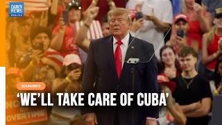 US President Trump Says US Will ‘Take Care of Cuba’ After Iran | Dawn News English