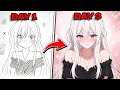 I Tried Learning Anime Drawing in 3 Days...