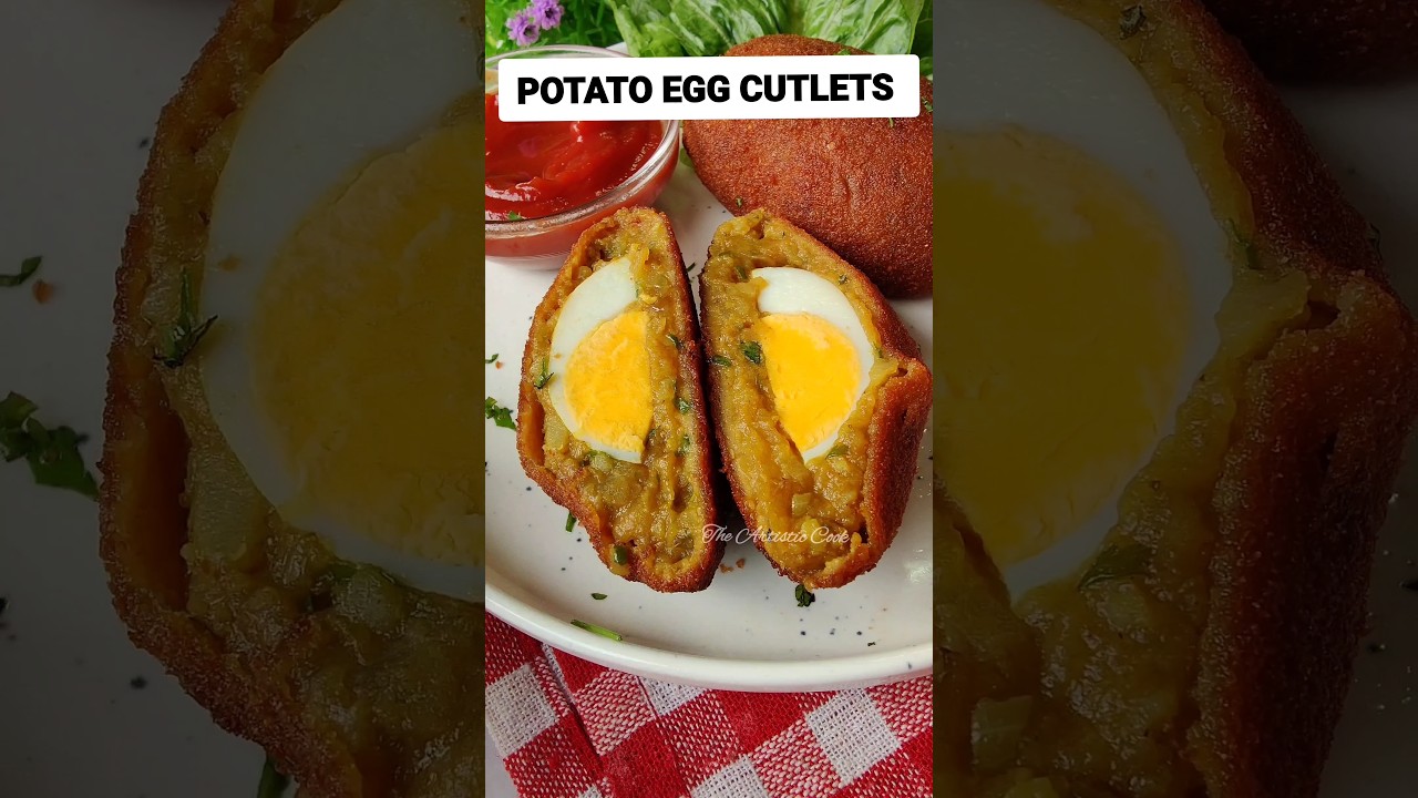 Potato Egg Cutlet | Ramadan Iftar Recipes ☪️✨ 