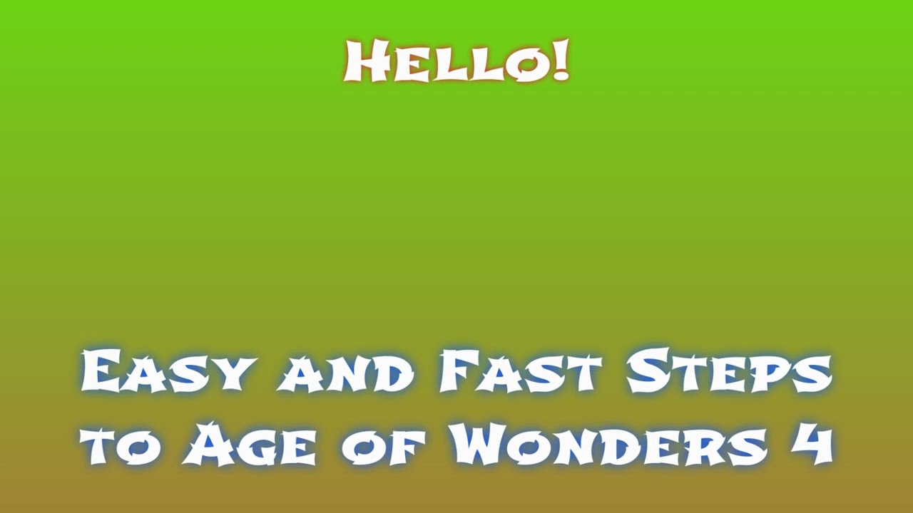 Age of Wonders 4 CHEAT FREE ✅DOWNLOAD NOW✅AgeofWonders4 HACKS