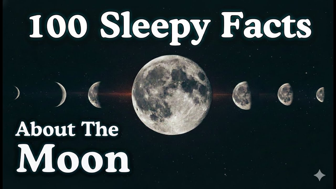 ALL Facts About Moon— Fall sleep to Astronomy