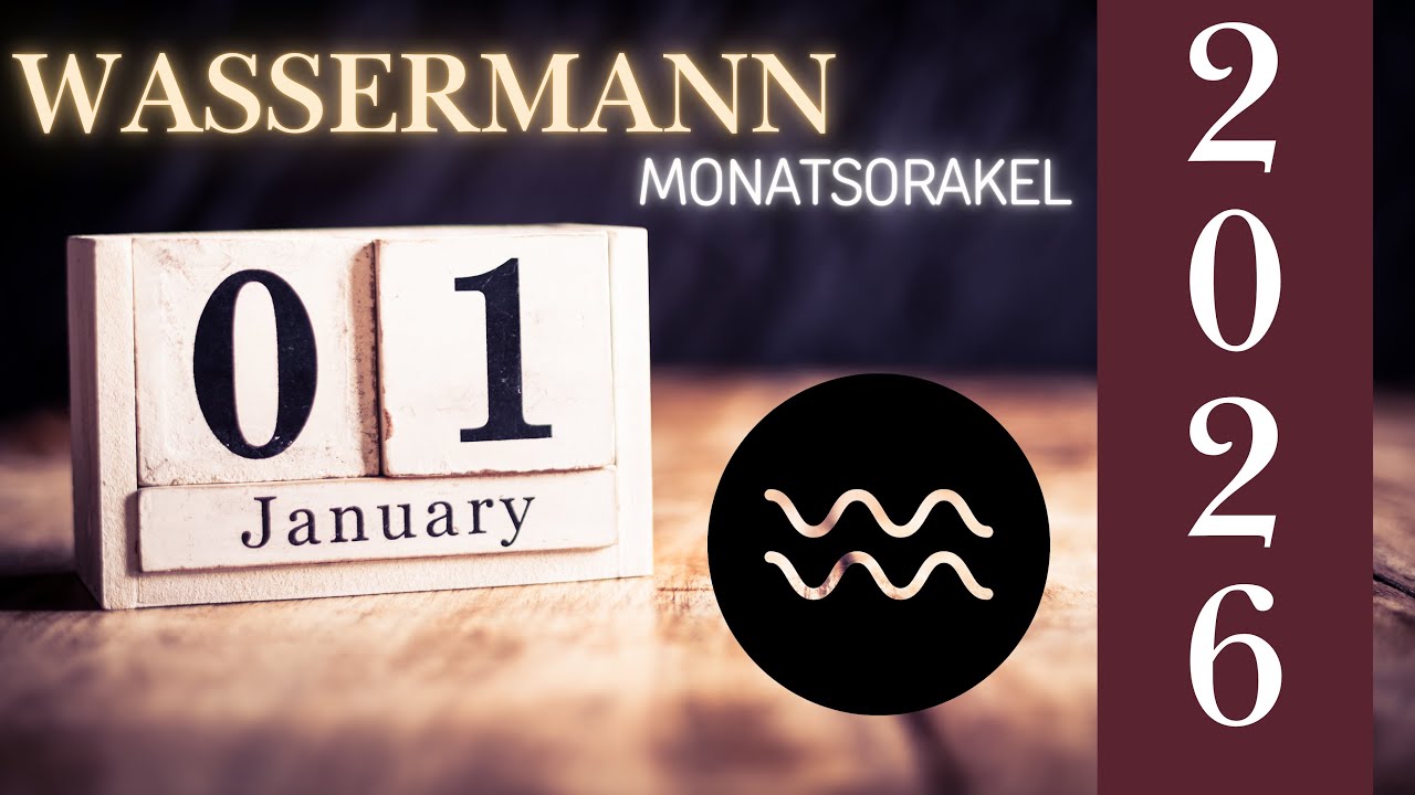 Tiefste Heilung!!! Die Angst vor der Angst…|| Wassermann ♒️ Januar 2026