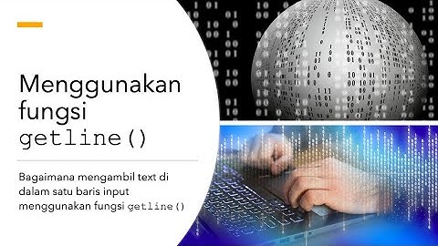 BeezMind Belajar C++ - Menggunakan fungsi getline()