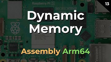 Dynamic Memory Allocation in Arm64 Assembly Explained #raspberrypi #assembly #linkedlists