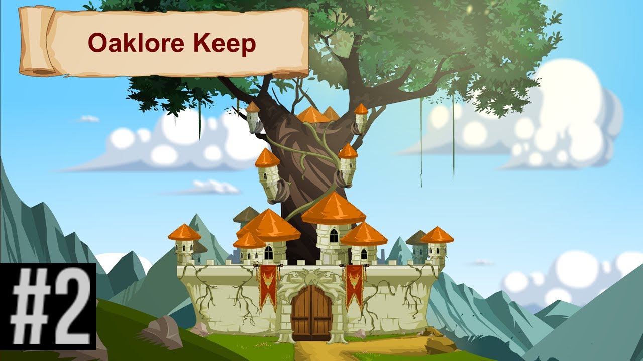 DragonFable Let's Play - Part 2 - Oaklore Keep - YouTube