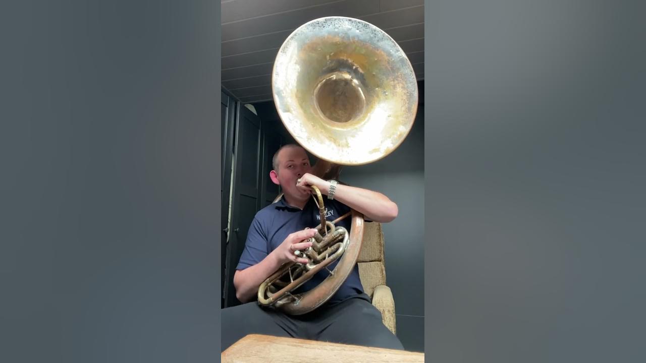 FOR SALE 1941 King Mod. 1261 4 valve Eb Sousaphone YouTube
