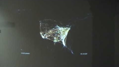 Flight Patterns by Aaron Koblin