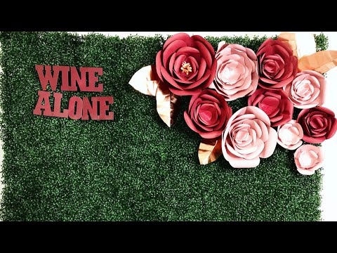 How To Hanging Paper Flowers On Boxwood Hedge Grass Backdrop Diy Sign Tutorial Youtube How To Hanging Paper Flowers On Boxwood Hedge Grass Backdrop Diy Sign Tutorial Youtube