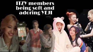 ITZY members being soft and adoring their LEADER yeji for almost 7 minutes screenshot 3