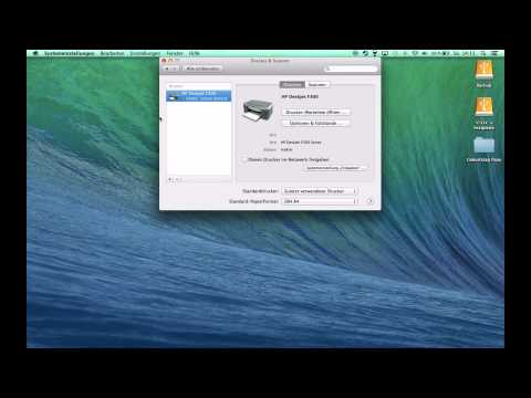 Drucker & Scanner am Mac installieren Tutorial