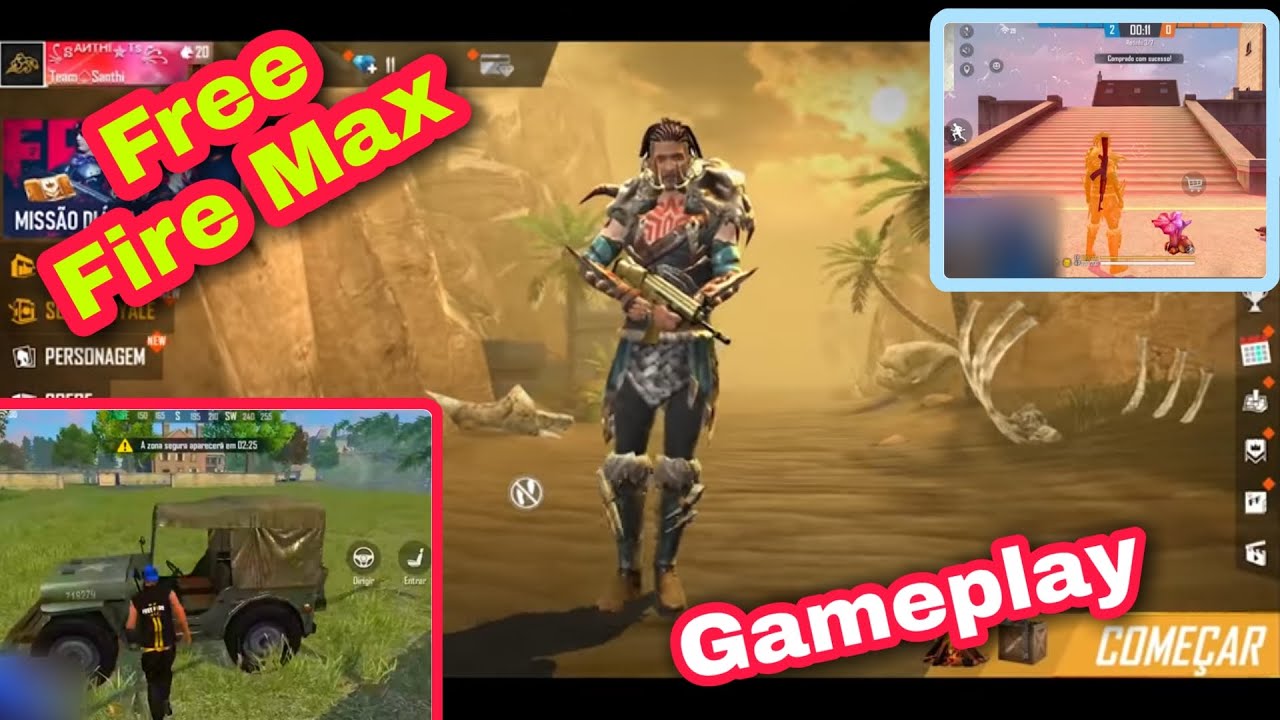 Upcoming Free Fire Max Clash Squad Gameplay