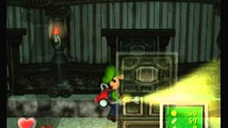 Luigis Mansion Gameplay (Game Cube)