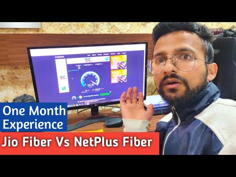 Jio Fiber Vs Netplus Fiber In Shimla|One month Experience