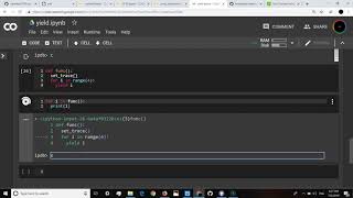 yield in python