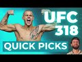 UFC 318: QUICK PICKS | Poirier vs Holloway 3