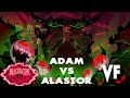 Adam vs alastor  vf  hazbin htel