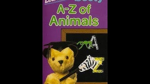 Learn with Sooty  AZ of Animals VHS