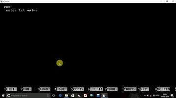 GW_BASIC Tutorial-27 RESUME statement in Urdu