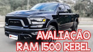 Avaliação RAM 1500 REBEL 2022 - UM MONSTRO V8 DE 400 CV! Carro Chefe