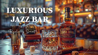 Luxurious Jazz Bar Music  Ethereal Relaxing Saxophone Jazz Music In Cozy Bar Ambience For Stress