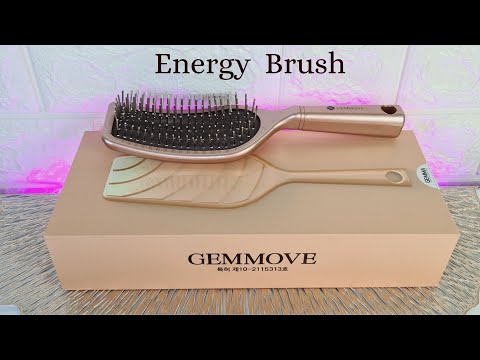 Energy brush of hair care, hair growth. Gemma Korea product review.