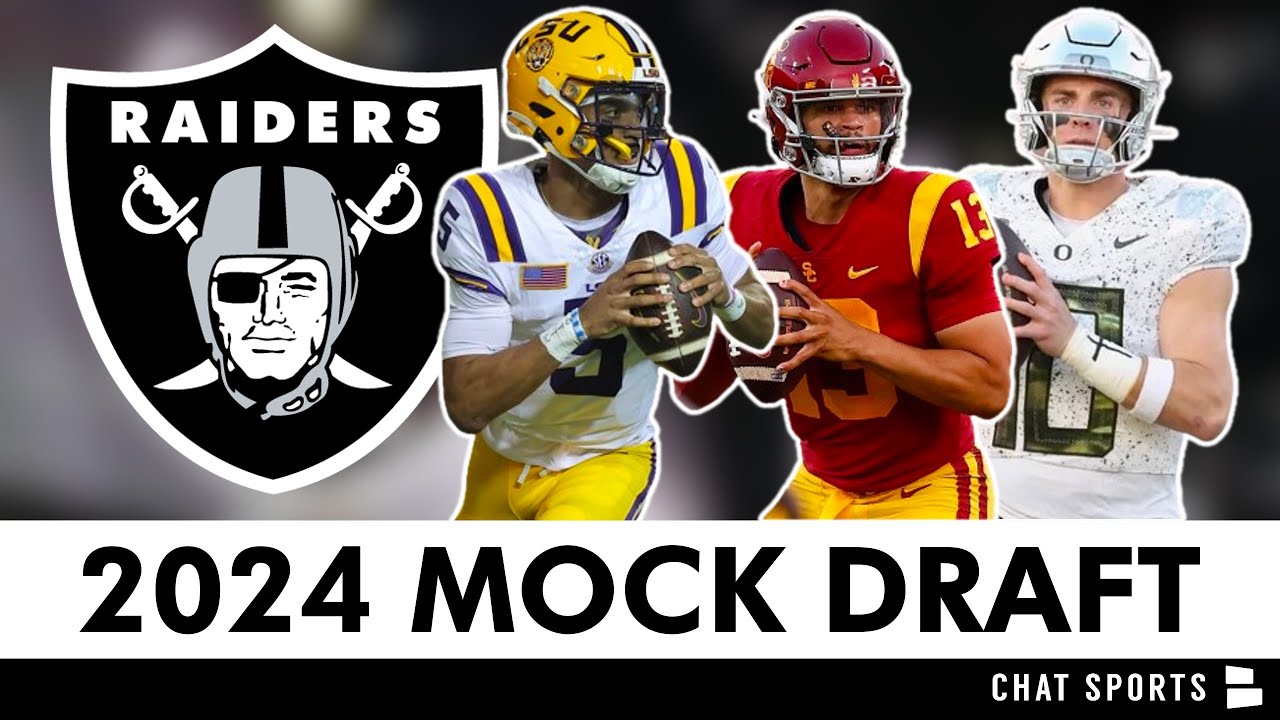 Las Vegas Raiders Mock Draft For The 2024 NFL Draft Ran On PFF Mock