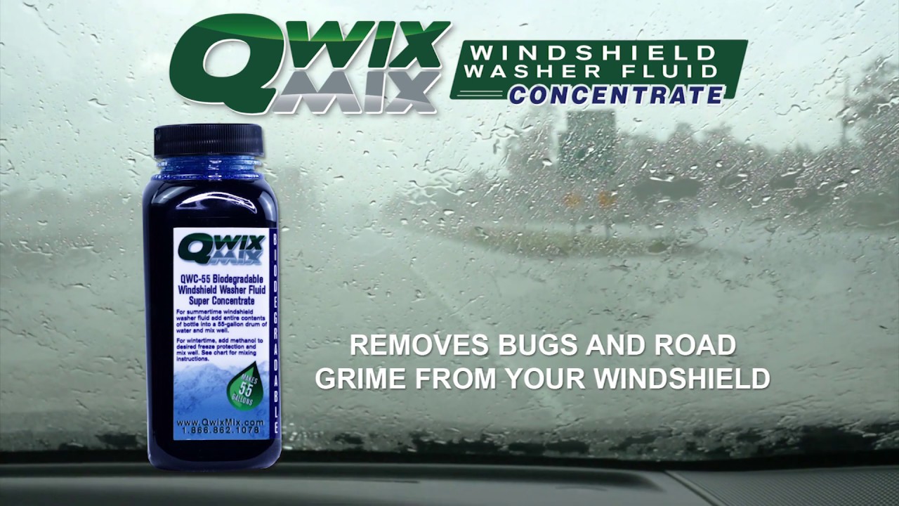 5 Gallon QwikMix Biodegradable Washer Fluid Concentrate