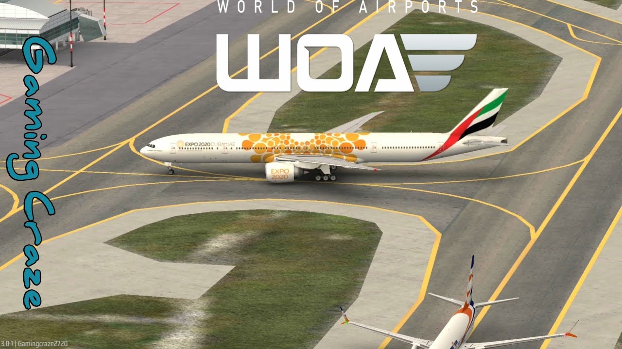 Emirates Airways (B77W) landing at Prague Airport | World of Airports