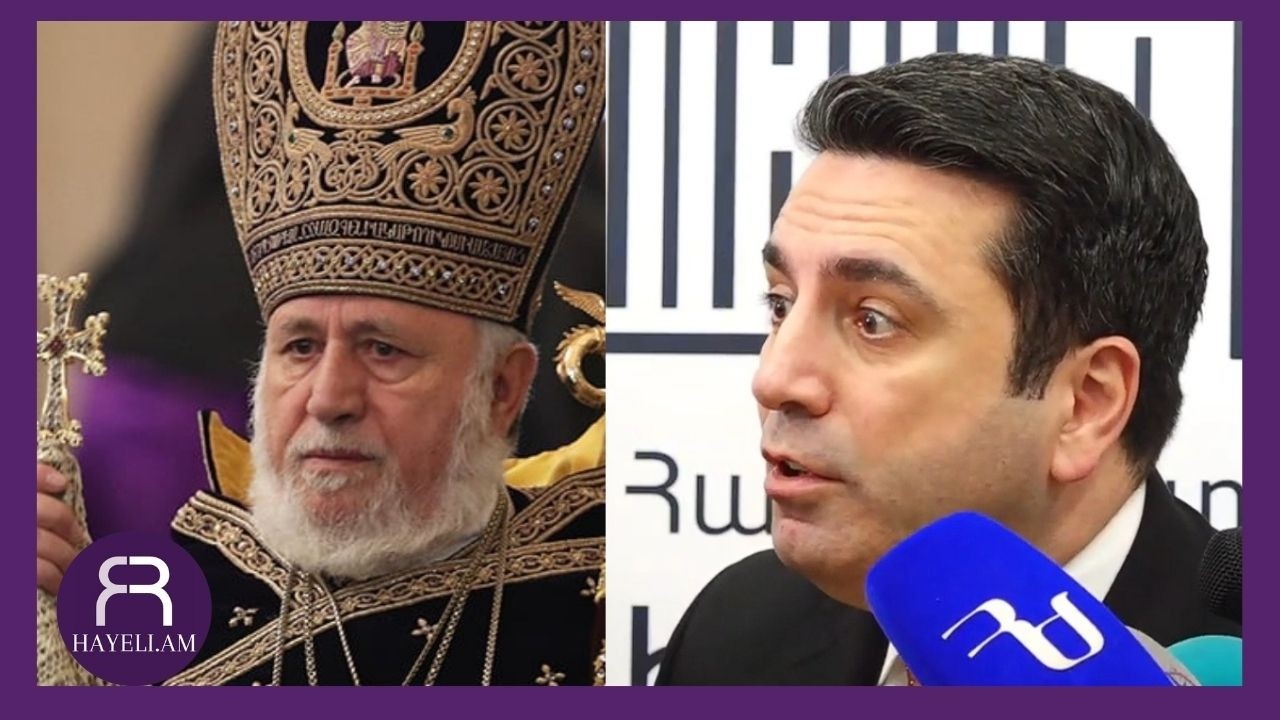 Կանդալներով Կաթողիկոսին տանելուց կլինեին, եթե պետական ռեսուրս օգտագործեինք․ Ալեն Սիմոնյան