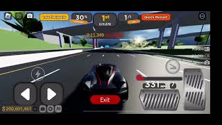 Ssc tuatara driving empire highway race fastest time top speed 330 mph, place: 27.897 seconds. screenshot 3