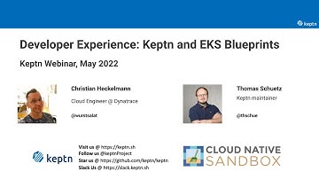 EKS Blueprints and Keptn: Developer Experience