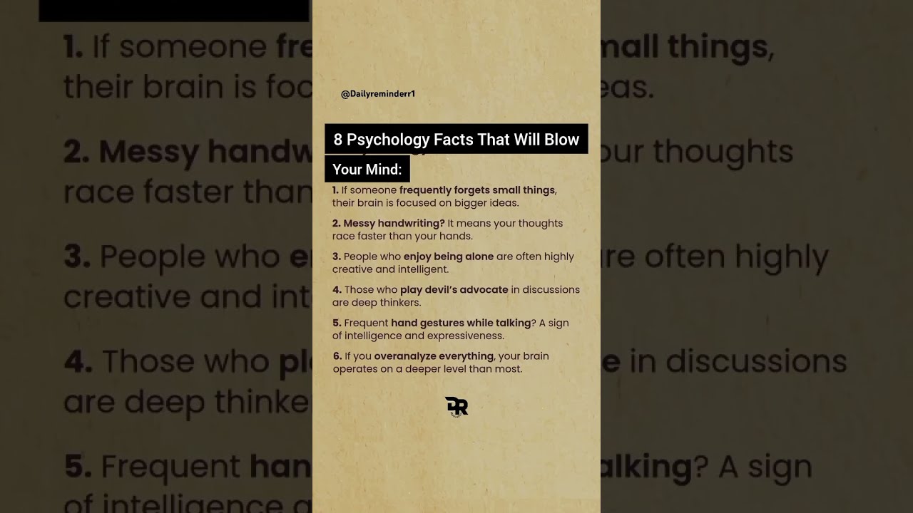 8 Psychology Facts That Will Blow Your Mind Quotes Respect