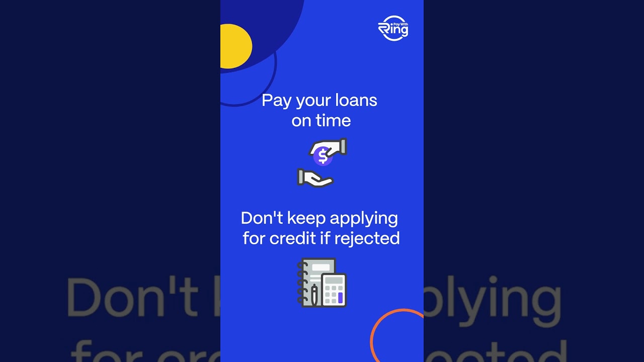 Wondering how to increase your credit score? | Pay With Ring | Ring App