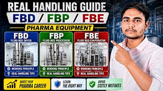 How to dry any product in FBE, FBD and FBP | A real guide of pharma Process by- Atul Kumar