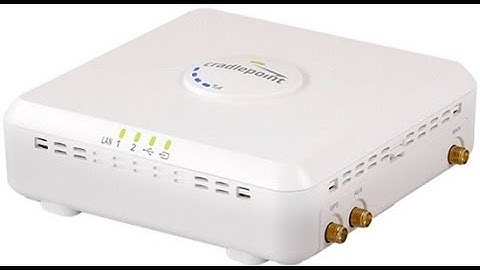 CBA850 CradlePoint ARC Cellular Wireless Router