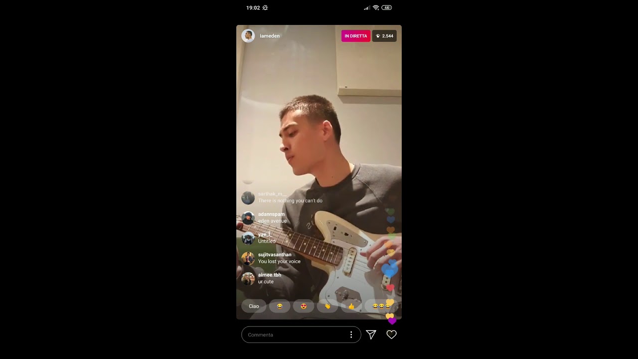 EDEN - untitled (instagram live 08/11/2019)