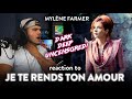 Mylène Farmer Reaction Je te rends ton amour (DEEP, DARK & DYNAMITE! )| Dereck Reacts