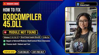 Fix d3dcompiler_45.dll!