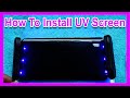 How to install galaxy s8 plus uv screen | S8+ tempered glass screen protector