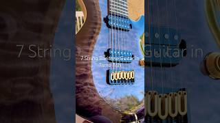 7 String Baritone Guitar in Tamo Ash
