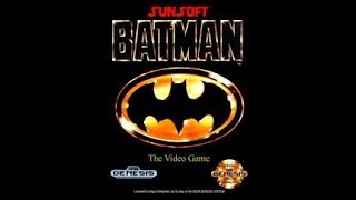 Batman Playthrough (SEGA GENESIS/MEGA DRIVE)