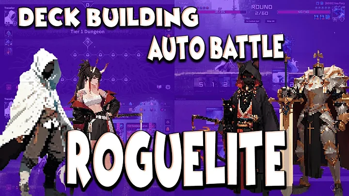 NEW Deckbuilding Auto Battle Roguelite Surprised Me! | Villages & Dungeons