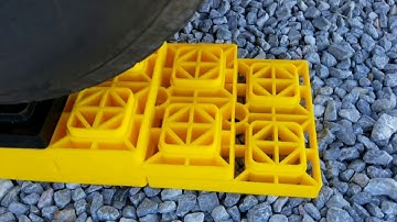 In a New State: *Review of Camco Leveling Blocks for Our Class C Motorhome #FulltimeRVlife