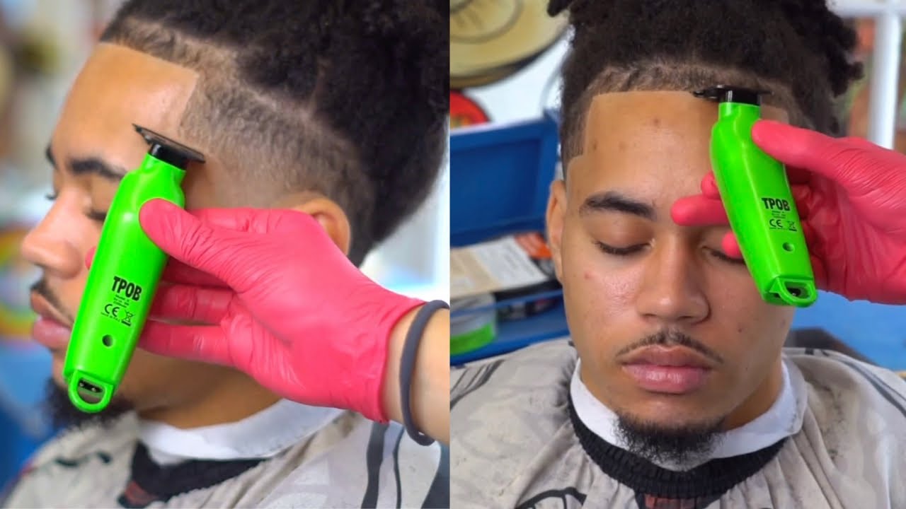 How to perfect a Tapered Hairline Cost Him 230 YouTube