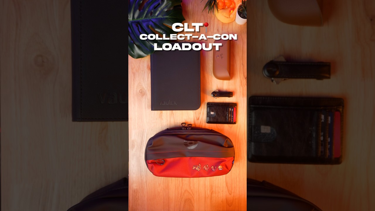 CLT Collect-A-Con Loadout 💼 #pokemon #pokemontcg #raybanmeta #collectacon #vaultx